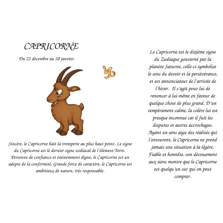 set capricorne